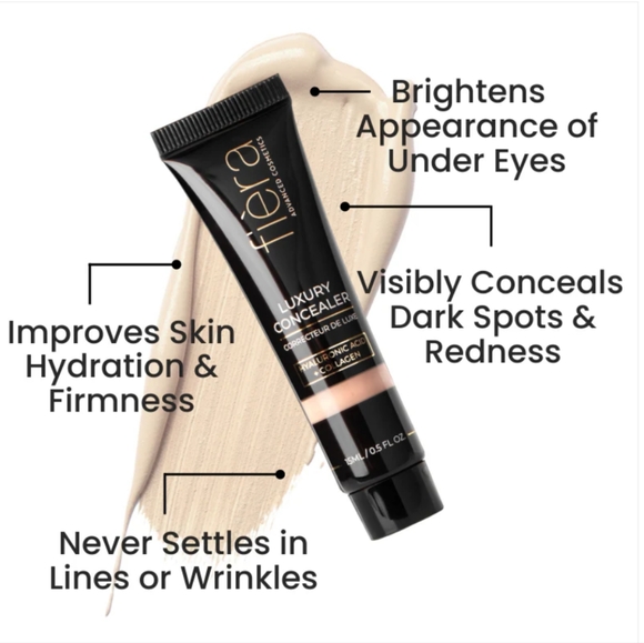 Fièra Luxury Concealer Anti-Aging Concealer For Women Over 40 Deep 15ML - Picture 2 of 7